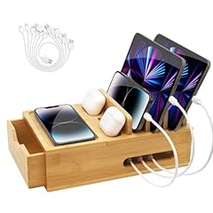 Bamboo charging station for sale  Delivered anywhere in USA 