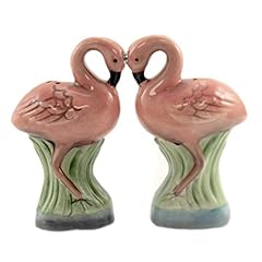 Flamingos ceramic salt for sale  Delivered anywhere in USA 