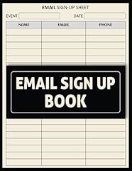 Email sign book for sale  Delivered anywhere in USA 