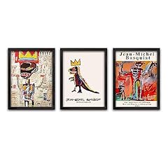 Framed basquiat wall for sale  Delivered anywhere in USA 