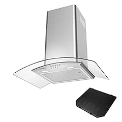CIARRA CBC6S506 Class A Cooker Hood 60cm Curved Glass for sale  Delivered anywhere in UK