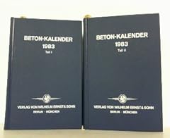 Beton kalender 1983 gebraucht kaufen  Wird an jeden Ort in Deutschland