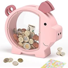 Pink piggy bank for sale  Delivered anywhere in USA 