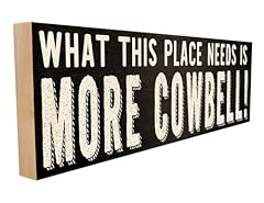 Place needs cowbell. for sale  Delivered anywhere in USA 