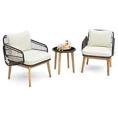 Costway 3pcs rattan for sale  Delivered anywhere in UK