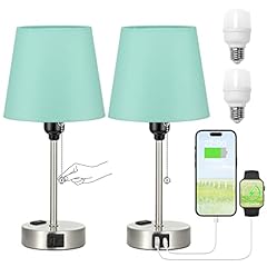Green bedside lamps for sale  Delivered anywhere in USA 