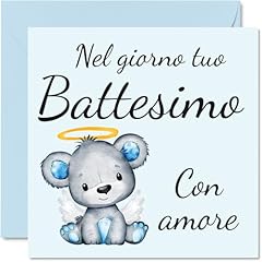 Stuff4 biglietti battesimo usato  Spedito ovunque in Italia 