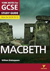 Macbeth york notes for sale  Delivered anywhere in UK