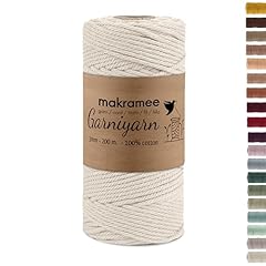 Garniyarn premium makramee gebraucht kaufen  Wird an jeden Ort in Deutschland
