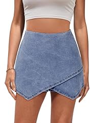 Luvamia denim skorts for sale  Delivered anywhere in USA 