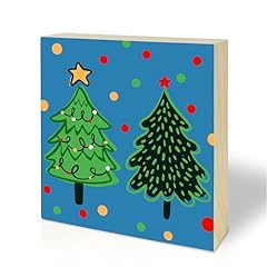 Christmas pinewood block for sale  Delivered anywhere in USA 