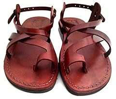 Klassische ledersandalen jesus gebraucht kaufen  Wird an jeden Ort in Deutschland