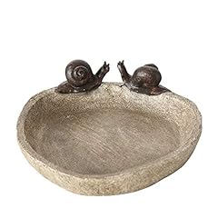 WHW Whole House Worlds Bird Bath with 2 Snails, Off for sale  Delivered anywhere in Canada