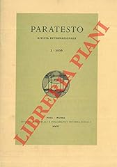 Paratesto. rivista internazion usato  Spedito ovunque in Italia 