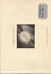 Gesamtkatalog chronoswiss uhre gebraucht kaufen  Wird an jeden Ort in Deutschland