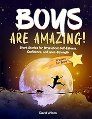 BOYS ARE AMAZING!: Short Stories for Boys about Self-Esteem, for sale  Delivered anywhere in UK
