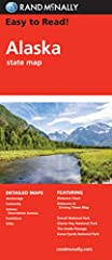 Rand McNally Easy To Read: Alaska State Folded Map for sale  Delivered anywhere in USA 