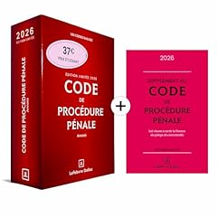 Code procédure pénale d'occasion  Livré partout en France