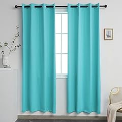Ygo turquoise curtains for sale  Delivered anywhere in USA 