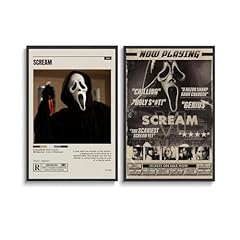 Ljxoskmk scream poster gebraucht kaufen  Wird an jeden Ort in Deutschland