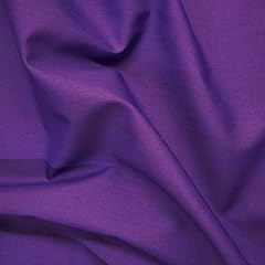 Plain purple polycotton for sale  Delivered anywhere in UK