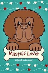 Mastiff lover notebook for sale  Delivered anywhere in UK