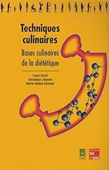 Techniques culinaires bases d'occasion  Livré partout en France