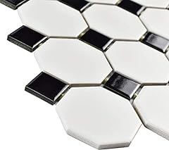 White octagon porcelain for sale  Delivered anywhere in USA 