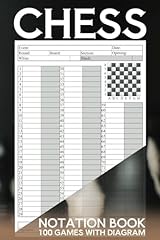 Chess notation book for sale  Delivered anywhere in USA 