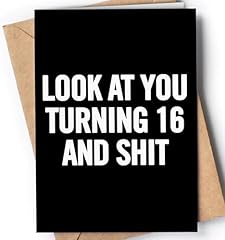 16th birthday card for sale  Delivered anywhere in UK