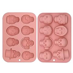 Skull chocolate moulds for sale  Delivered anywhere in UK