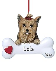 Personalised yorkie dog for sale  Delivered anywhere in UK