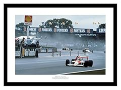 Framed ayrton senna for sale  Delivered anywhere in Ireland