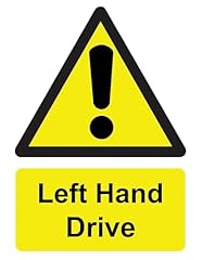 Warning left hand for sale  Delivered anywhere in UK