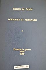Discours messages guerre d'occasion  Livré partout en France