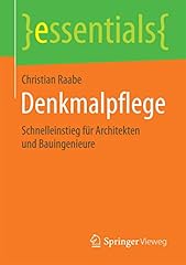 Denkmalpflege schnelleinstieg  gebraucht kaufen  Wird an jeden Ort in Deutschland