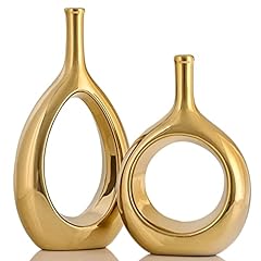 Gold vase glossy for sale  Delivered anywhere in USA 