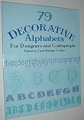 Decorative alphabets designers for sale  Delivered anywhere in USA 