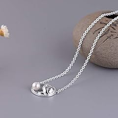 Used, JNFGH Silver Necklaces For Women,Chinese Style Vintage for sale  Delivered anywhere in UK