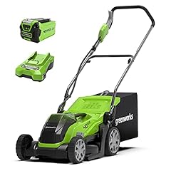 Used, Greenworks G40LM35K2 Cordless Lawnmower for Lawns up for sale  Delivered anywhere in UK