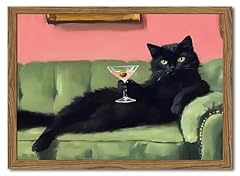 Funny black cat for sale  Delivered anywhere in USA 