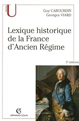 Lexique historique ancien d'occasion  Livré partout en France