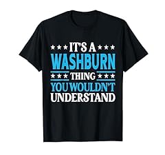 Washburn thing surname for sale  Delivered anywhere in USA 
