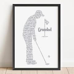Personalised golfer word for sale  Delivered anywhere in UK