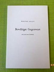 Bewältigte gegenwart alte gebraucht kaufen  Wird an jeden Ort in Deutschland