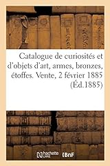 Catalogue curiosités objets d'occasion  Livré partout en France