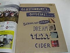 Official glastonbury programme for sale  Delivered anywhere in UK