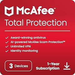 Mcafee total protection for sale  Delivered anywhere in USA 