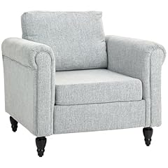 Homcom armchair upholstered for sale  Delivered anywhere in UK