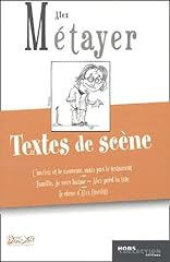 Textes scène ancien d'occasion  Livré partout en France